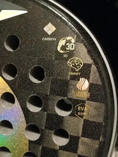 Pala de pádel Carbon Pro luxury series - miniatura 3