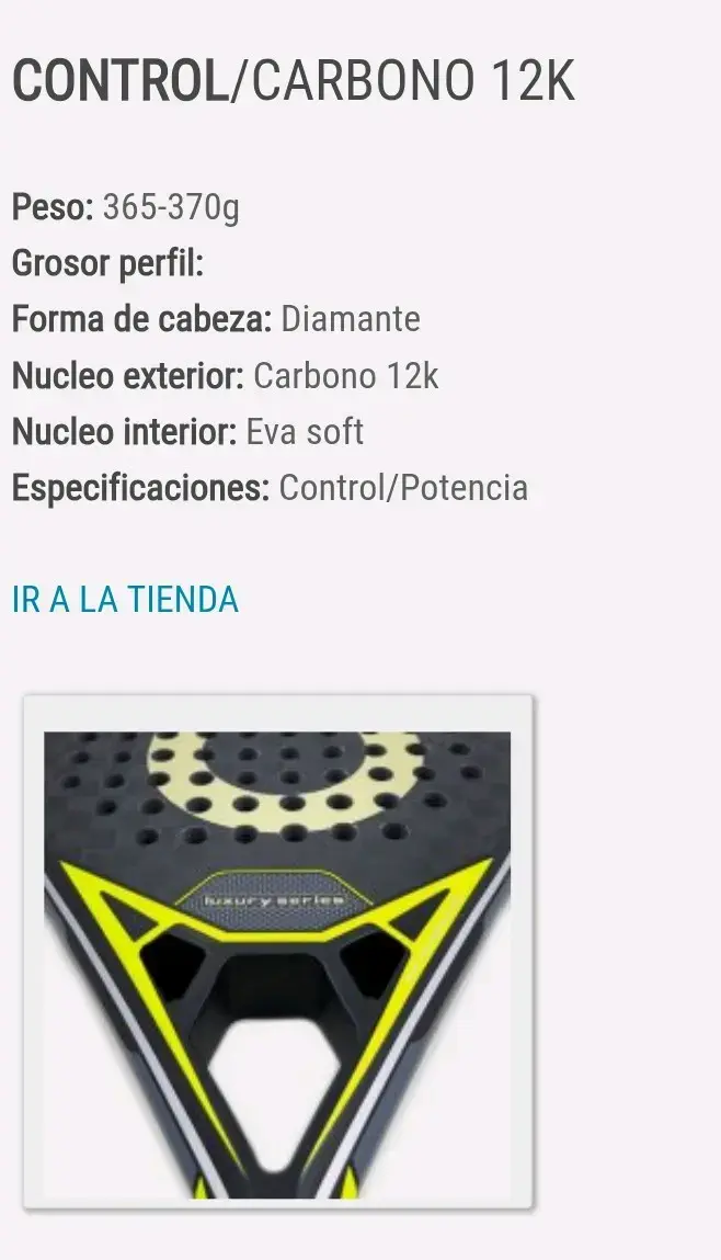 Pala de pádel Carbon Pro luxury series - 5