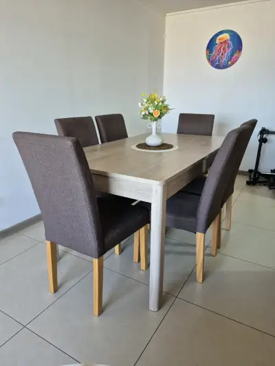 Comedor madera con 6 sillas - miniatura 3