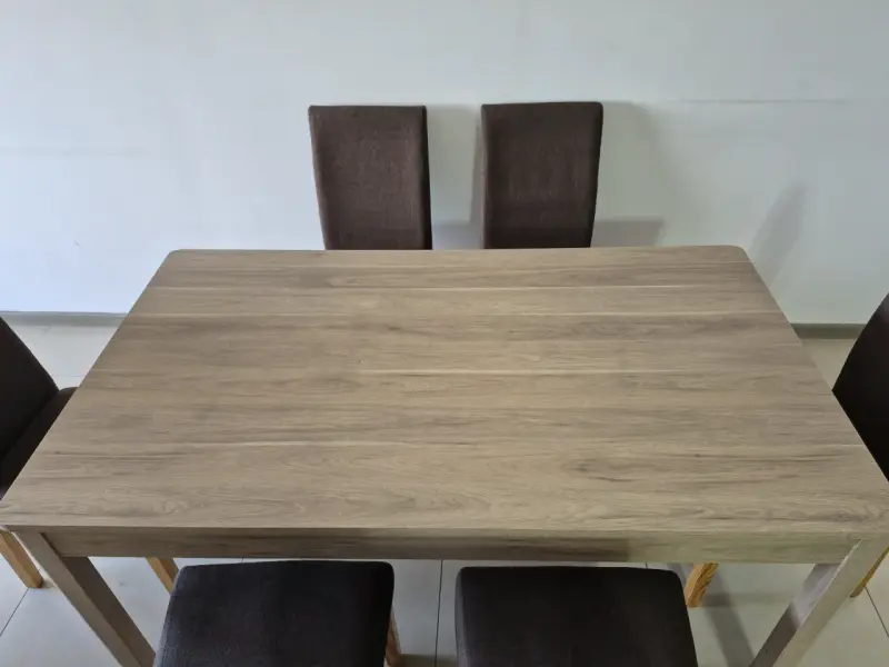 Comedor madera con 6 sillas - 5
