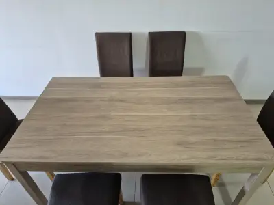 Comedor madera con 6 sillas - miniatura 5