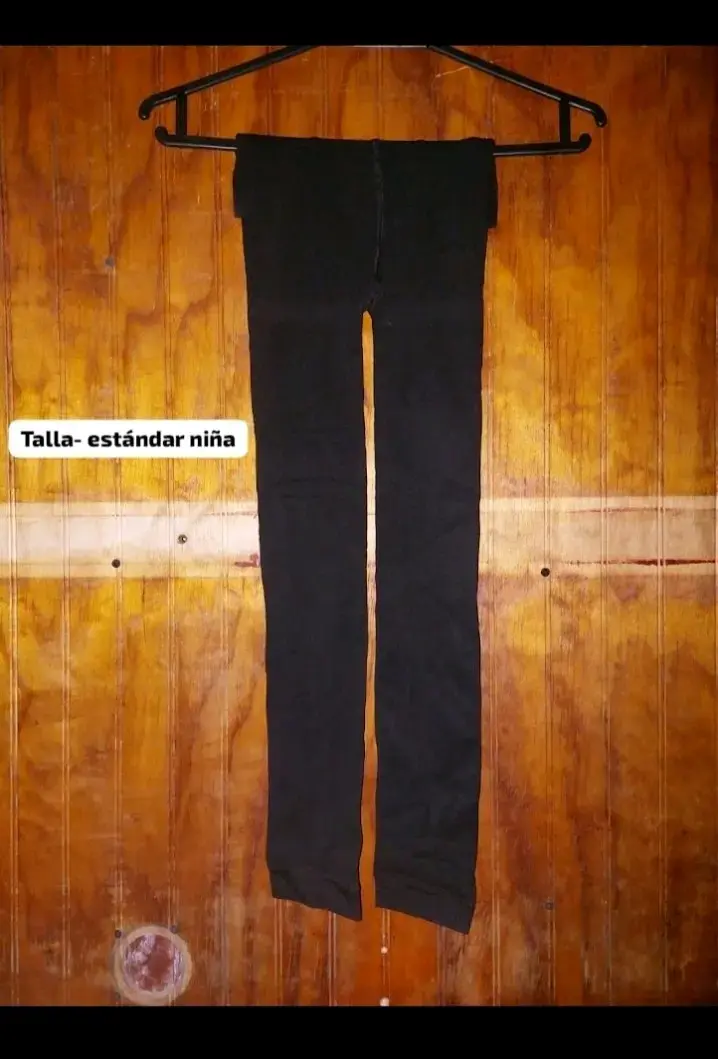 Pantalones negros para niña