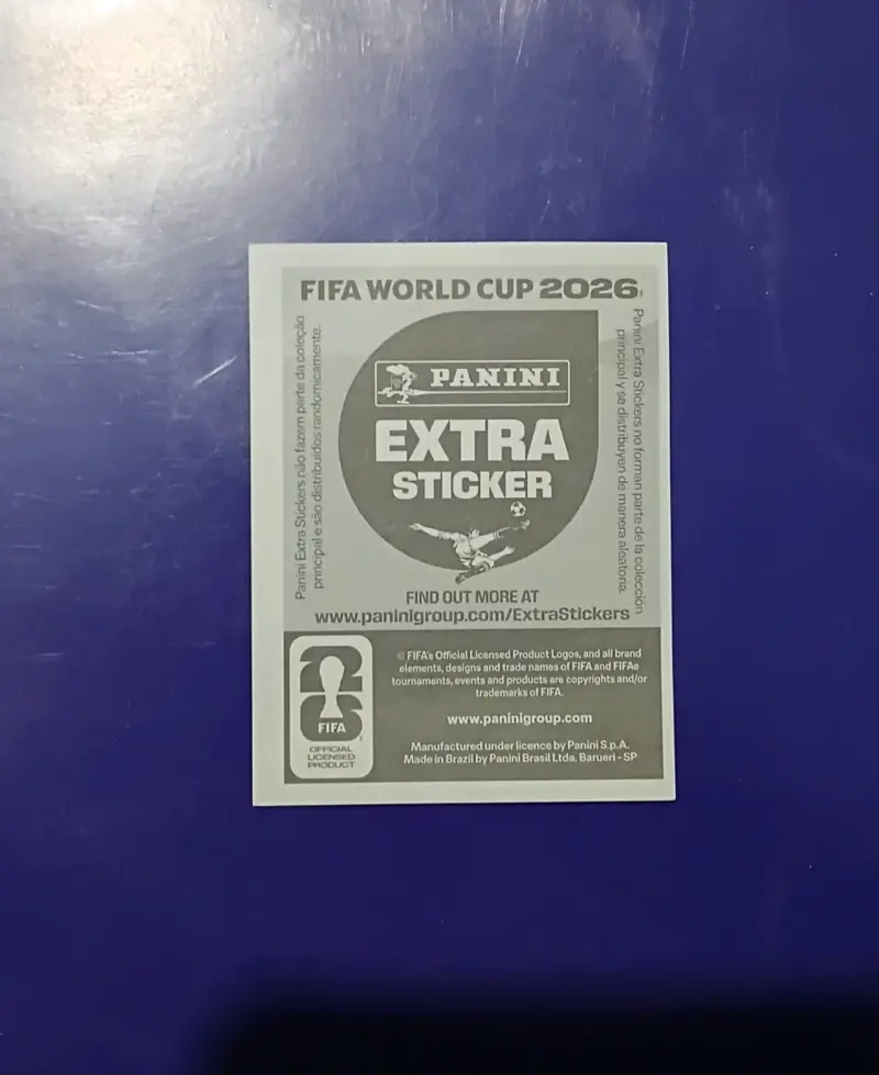 Lámina Extra Sticker Vinícius Júnior - 3