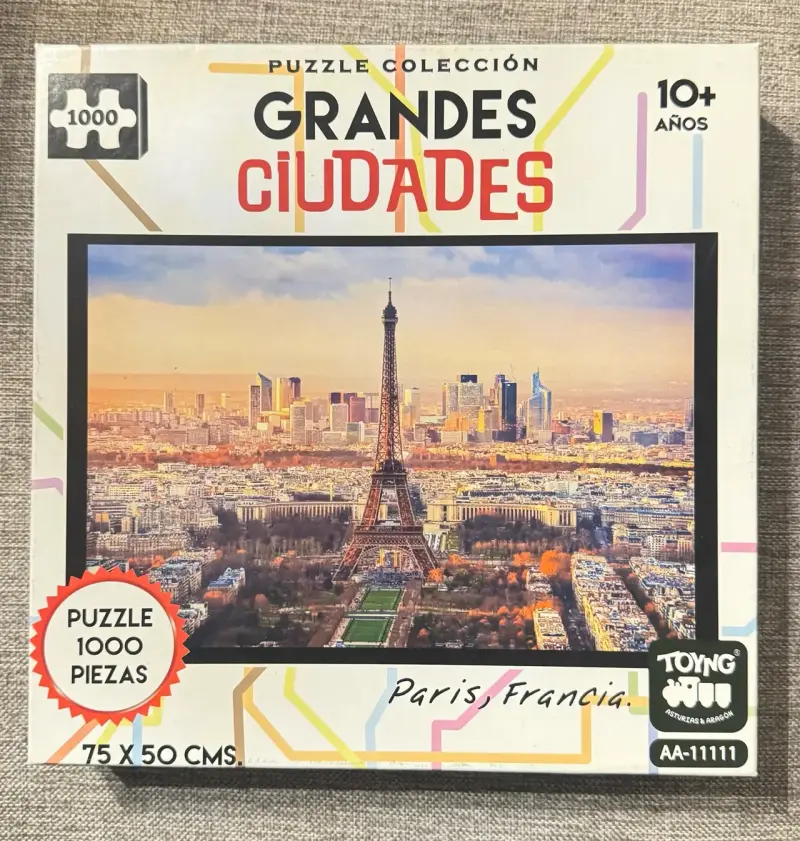 Puzzle Grandes Ciudades 1000 piezas - 1