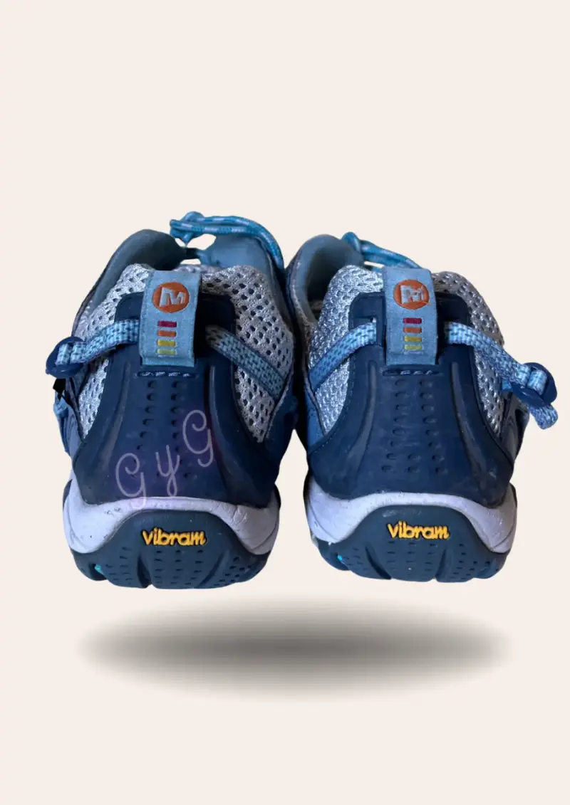 Zapatillas deportivas grises y azules waterpro - 3