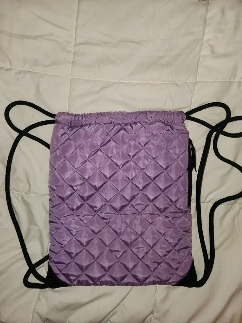 Mochila saco morada - 2