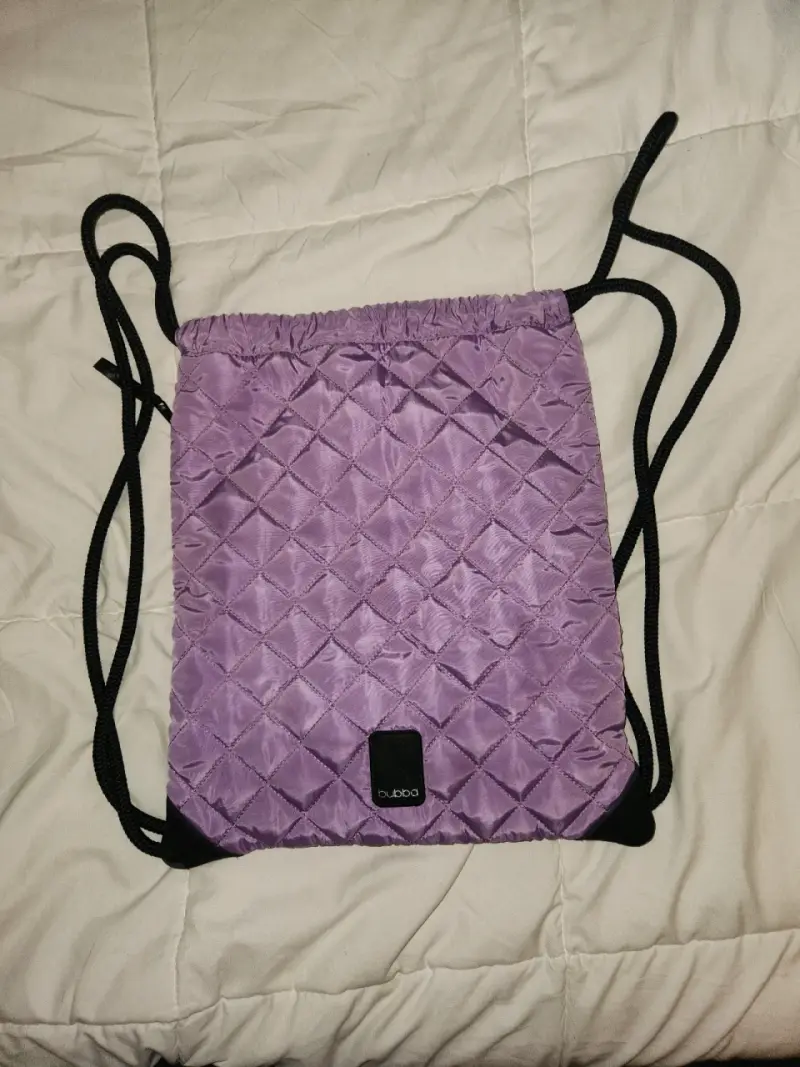 Mochila saco morada - 3