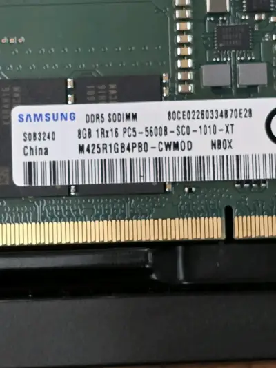 Memoria RAM Samsung DDR5 8GB - miniatura 1