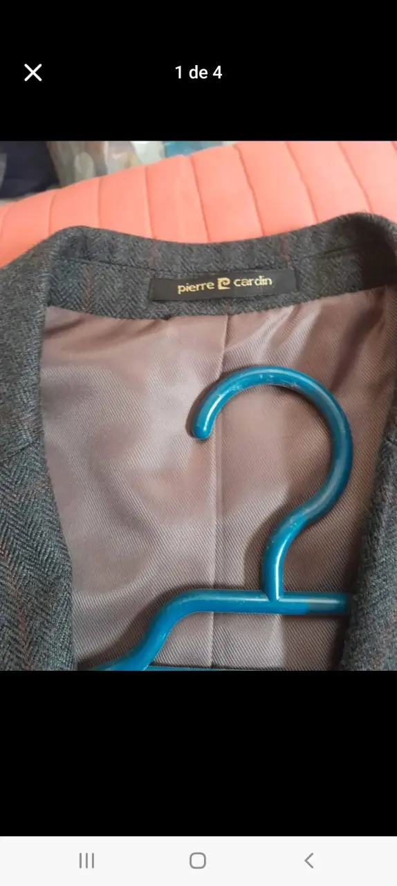 Blazer gris de hombre - 4