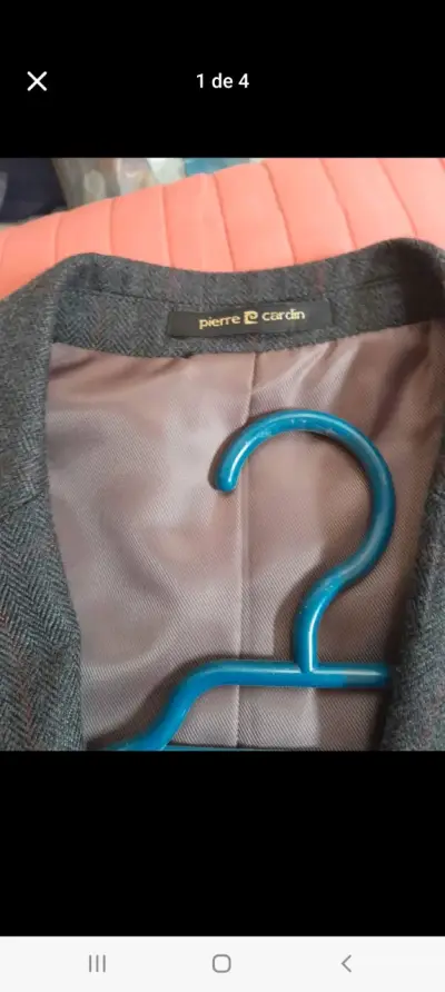 Blazer gris de hombre - miniatura 4