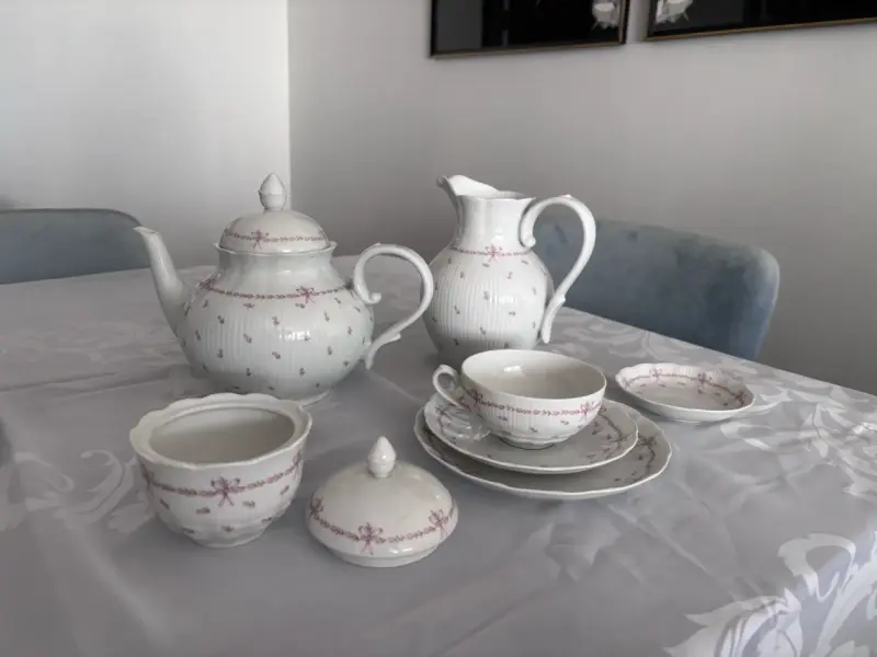 Juego de vajilla de te de porcelana - 2