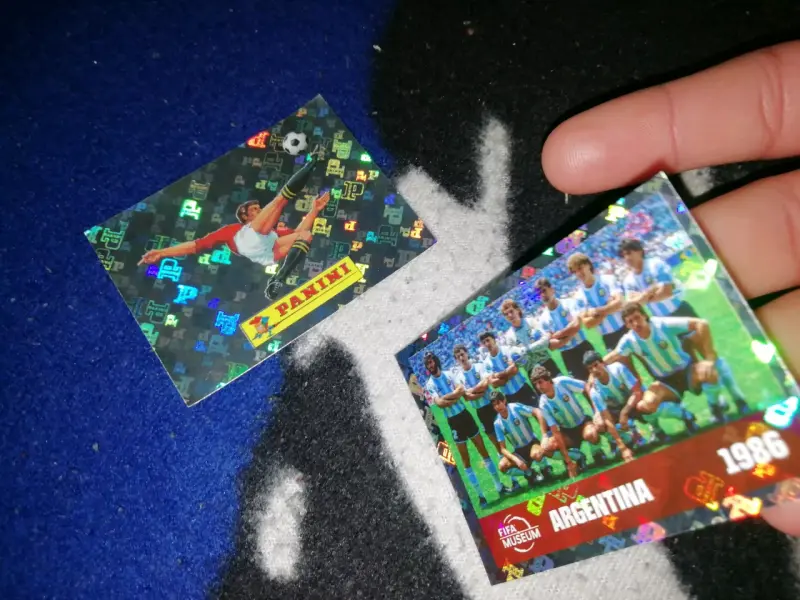 Lámina Panini 00 y Argentina 1986 - 4