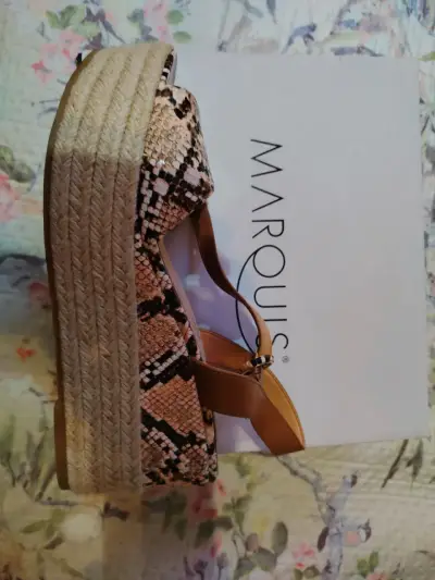 Sandalias plataforma estilo serpiente - miniatura 4