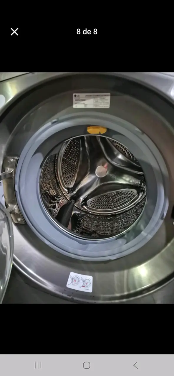 Lavadora automática LG 9kg - 2