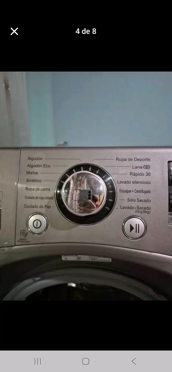 Lavadora automática LG 9kg - 4