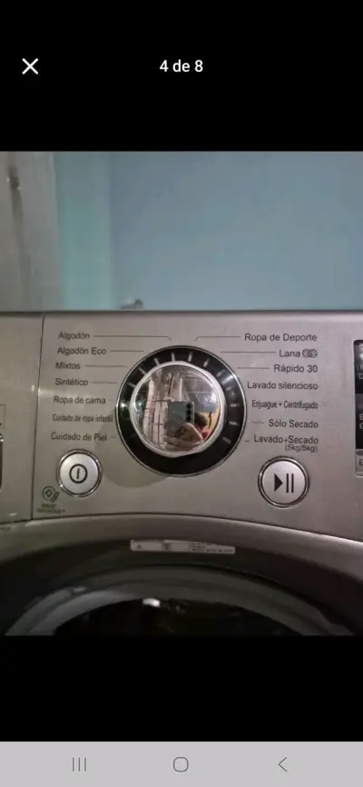 Lavadora automática LG 9kg - miniatura 4