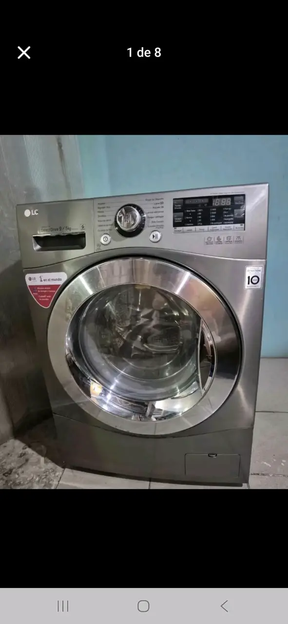 Lavadora automática LG 9kg - 5