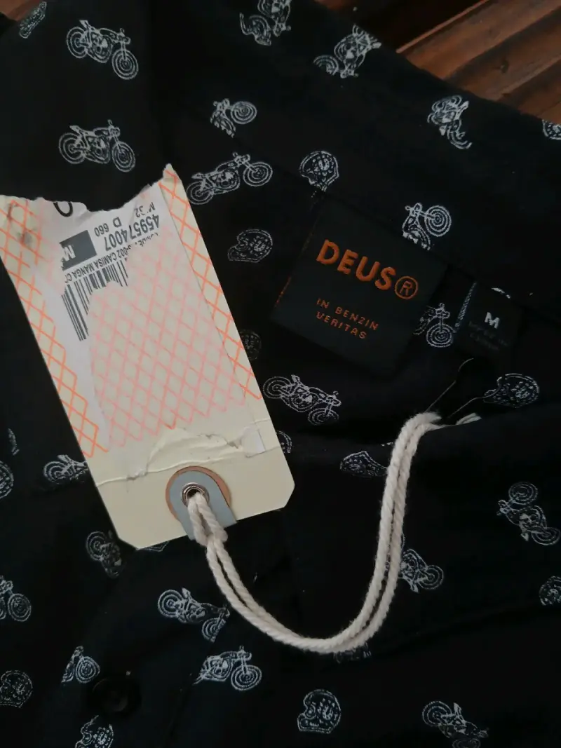 Camisa estampada moto M - 2