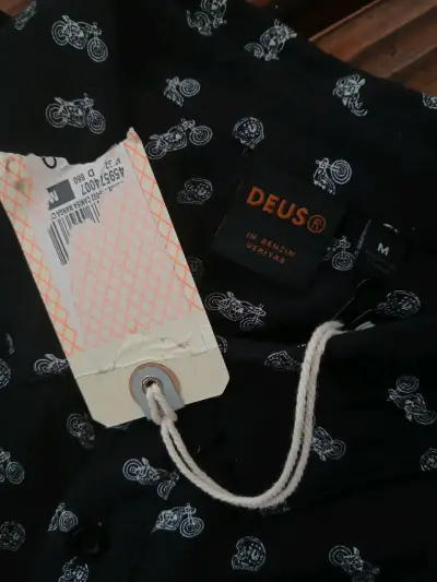Camisa estampada moto M - miniatura 2