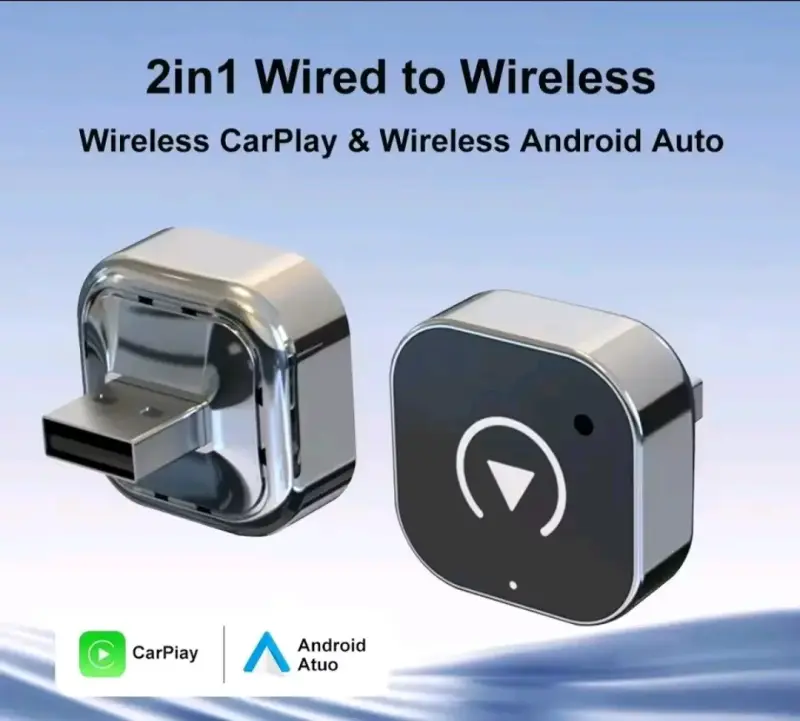 Adaptador inalámbrico CarPlay y Android Auto - 2