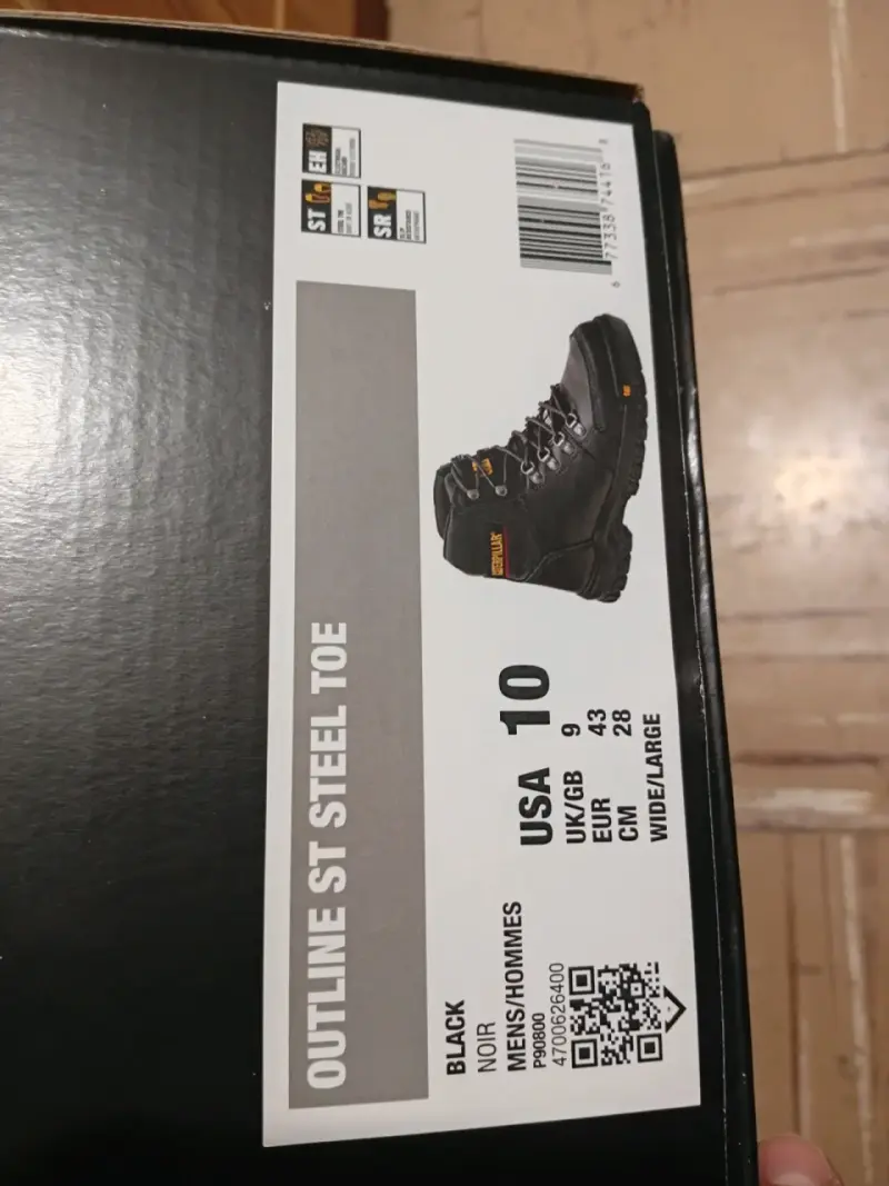 Botas seguridad punta de acero negras