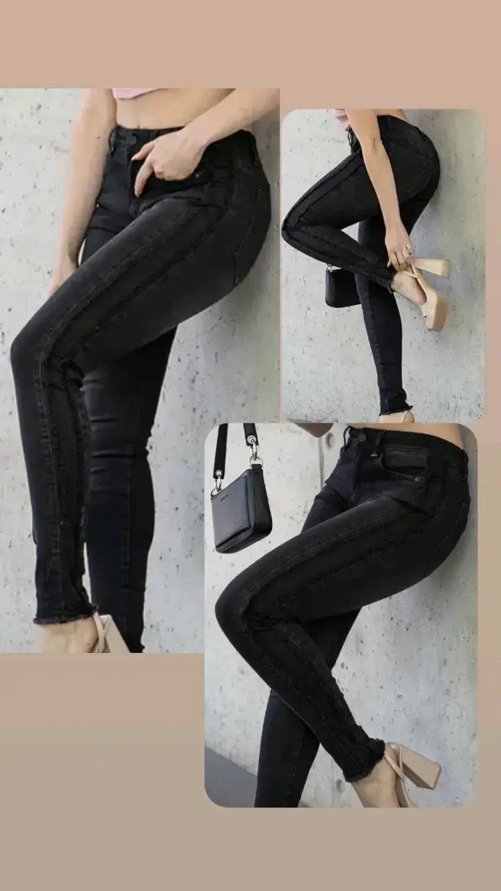 Jeans negros skinny