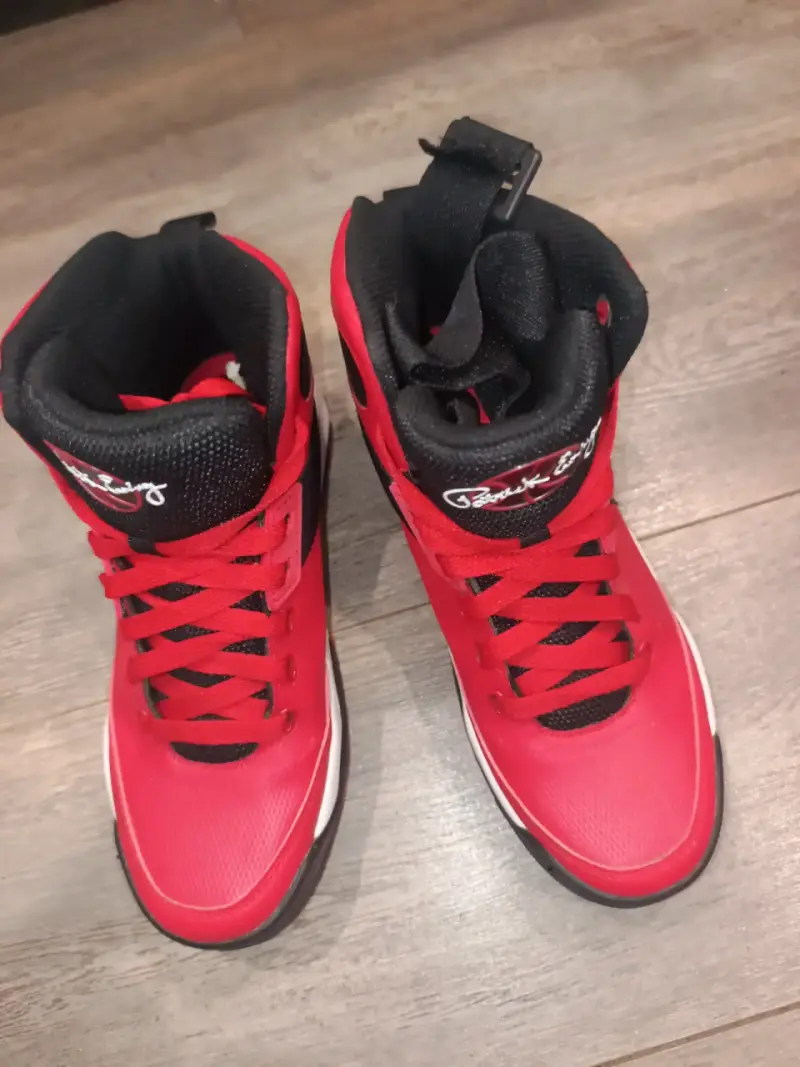 Zapatillas deportivas rojas altas de Basquetbol - 5