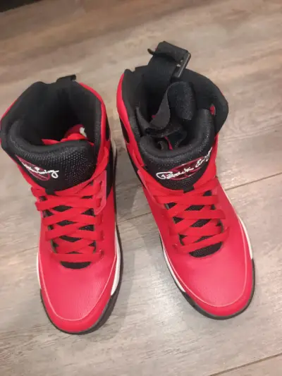 Zapatillas deportivas rojas altas de Basquetbol - miniatura 5