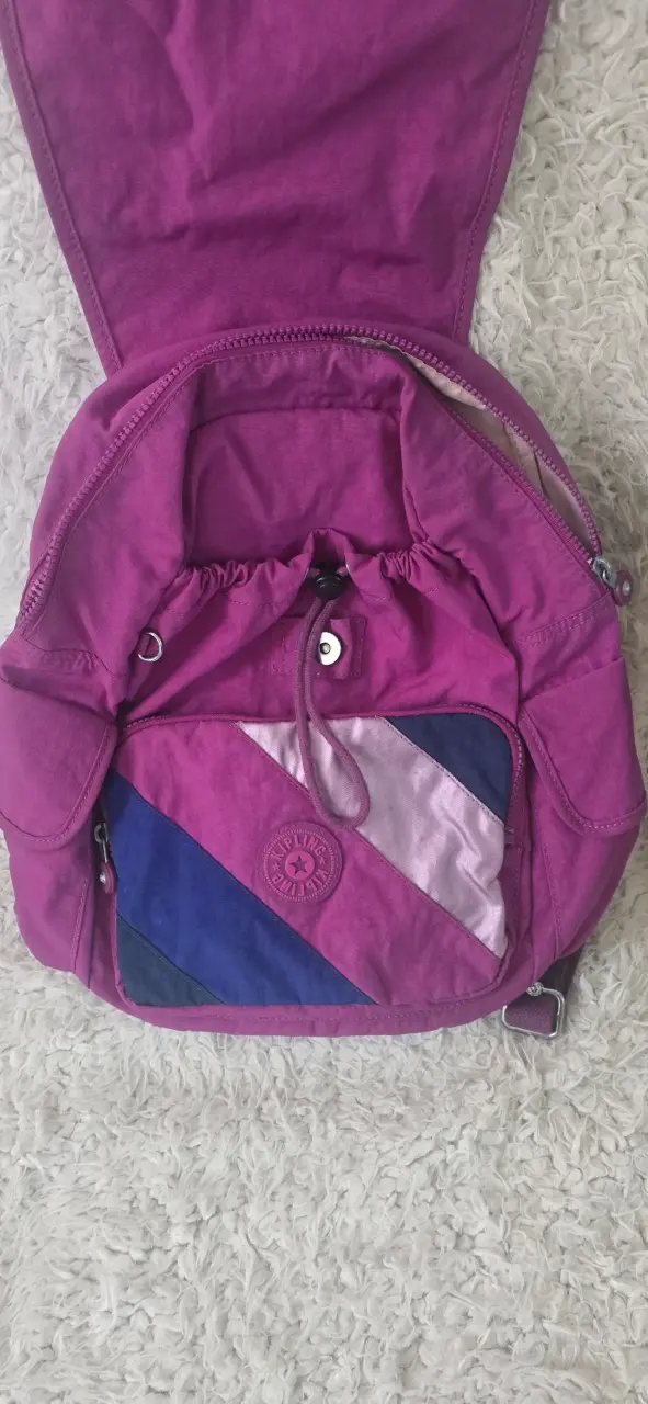Mochila Kipling púrpura talla M - 2