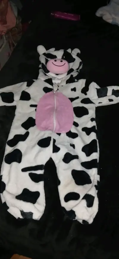 Disfraz de vaca infantil - miniatura 1