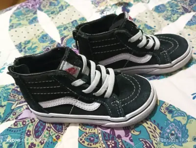 Zapatillas vans negras unisex - miniatura 3