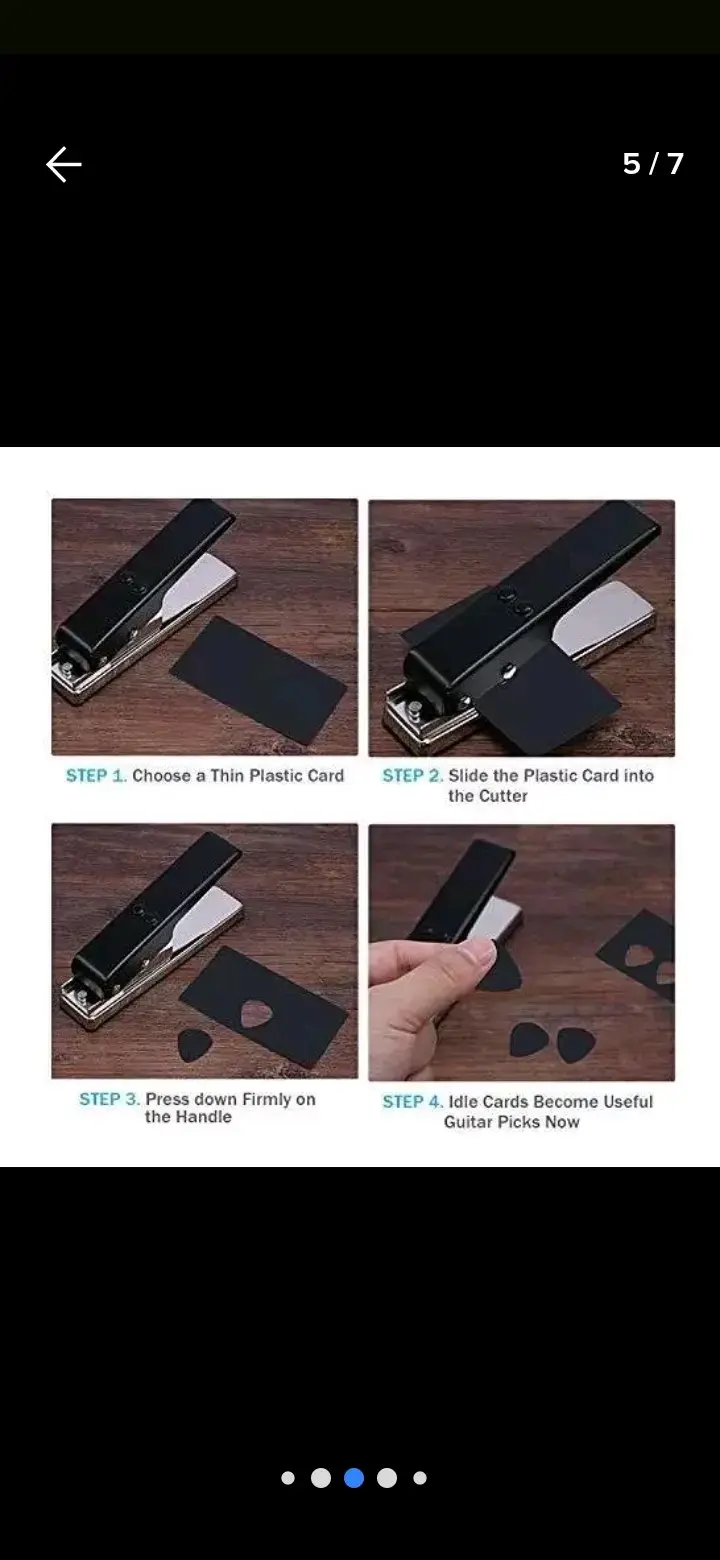 Perforadora de púas de guitarra - 2