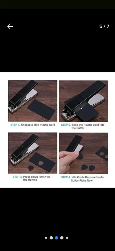 Perforadora de púas de guitarra - miniatura 2