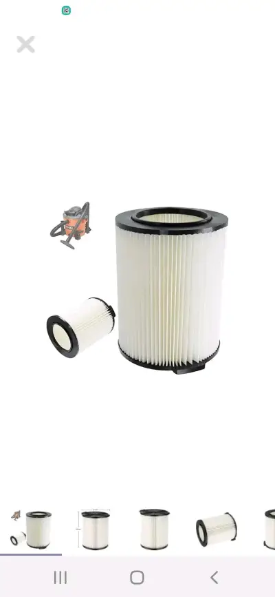 Filtro de aire para aspiradora - miniatura 5