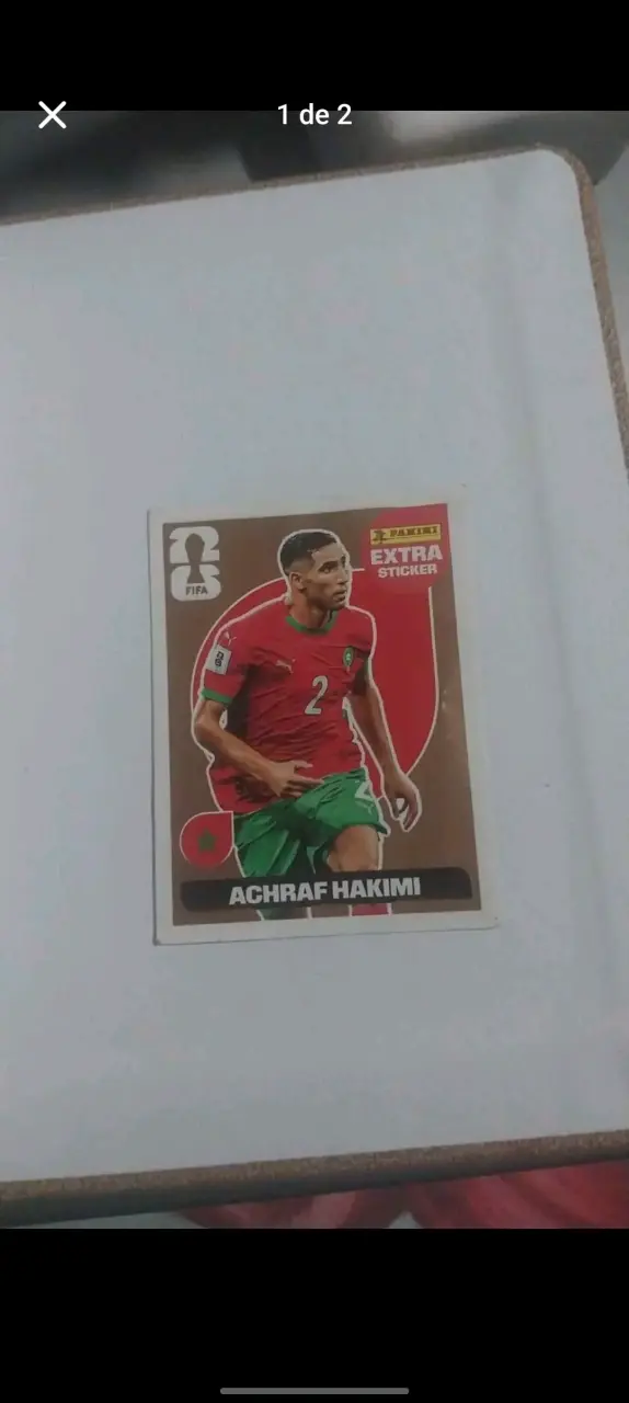 Achraf Hakimi-Extra Sticker-Bronce - 1