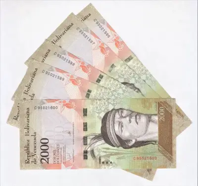 Billete Venezuela 2000 Bolivares 16 Agosto 2016 - miniatura 3