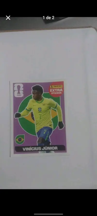 Vinicius Júnior-Extra sticker Morado - miniatura 1