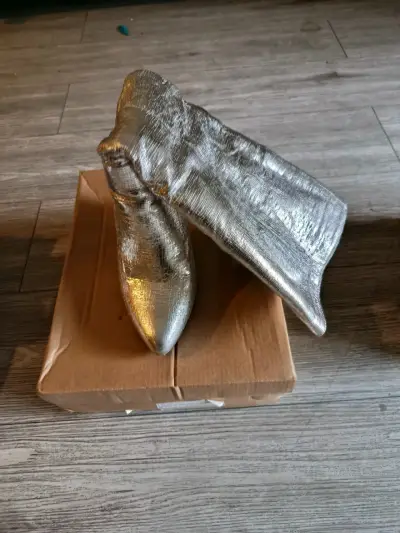 Zapato de tacón beige con transparente - miniatura 2