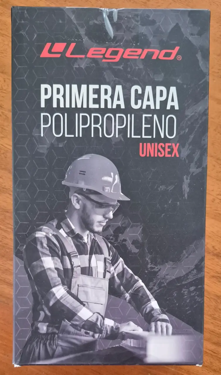 Primera capa de polipropileno unisex