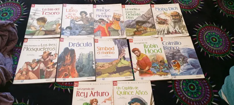 Colección de libros clásicos infantiles