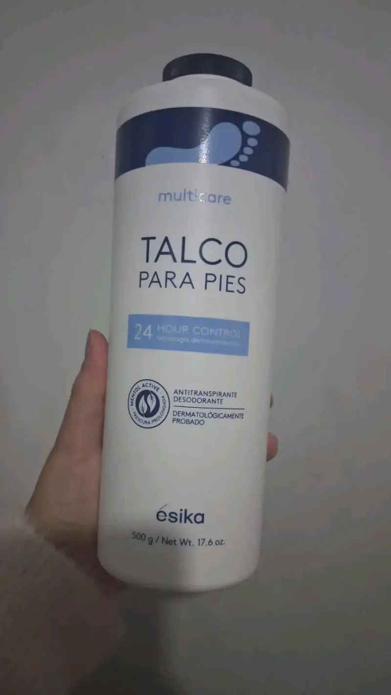 Talco para pies ÉSika 500g