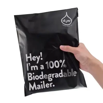 Bolsas courier biodegradables negras - miniatura 2