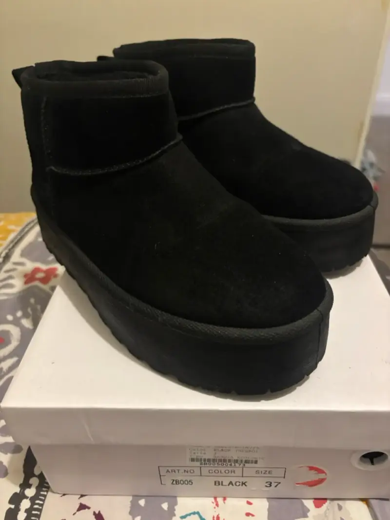 Botines negros talla 37 - 2