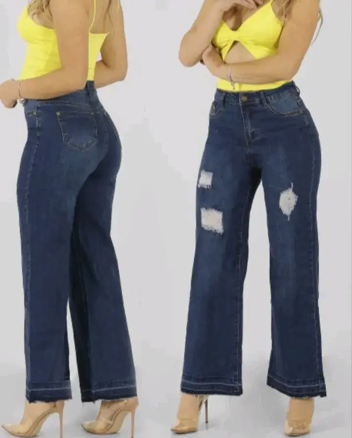 Jeans palazzo de mujer