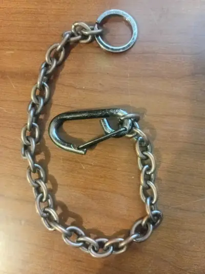 Cadena de metal con gancho - miniatura 1