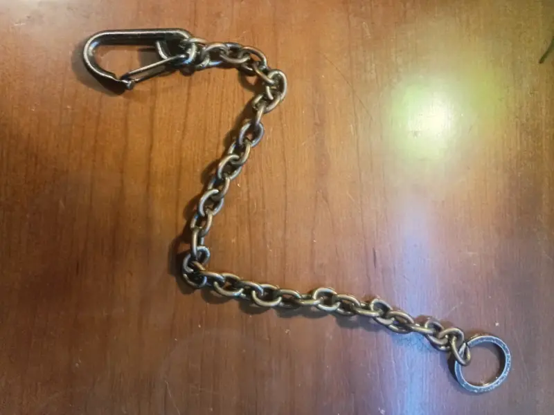 Cadena de metal con gancho - 2