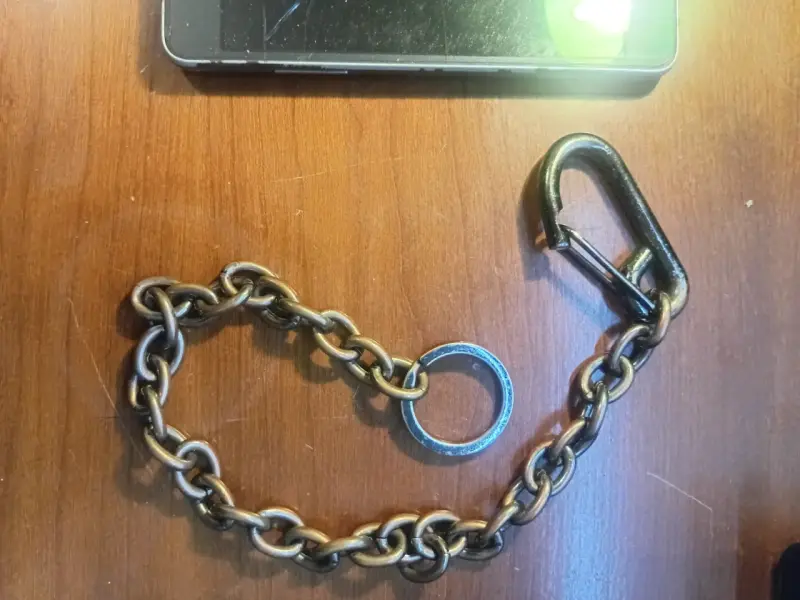Cadena de metal con gancho - 3