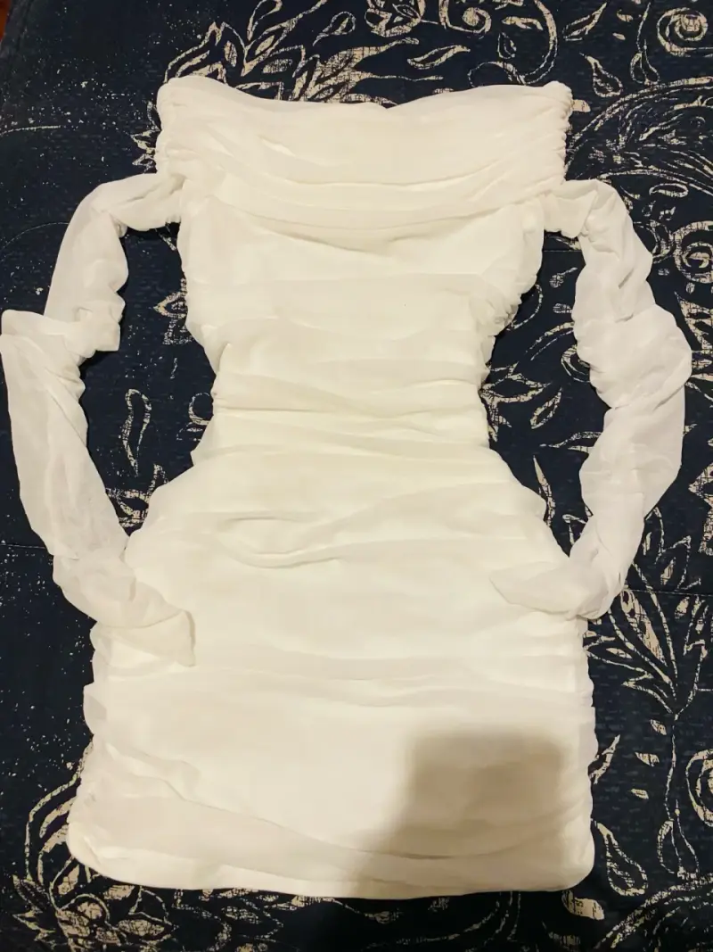 Vestido blanco - 1