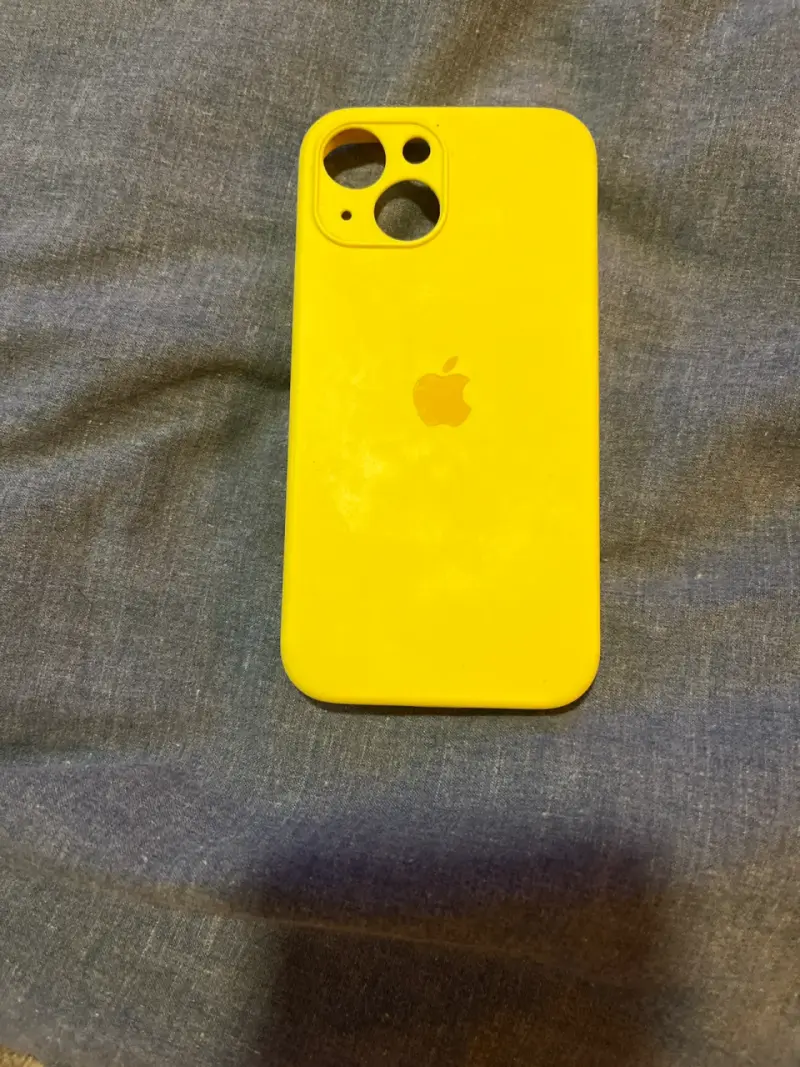 Carcasa amarilla para iPhone mini 13 - 2