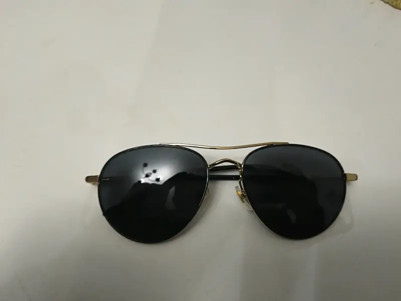 Gafas de sol negras aviador - 1